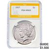 Image 1 : 1927 $1 Peace Dollar PGA MS63