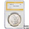 Image 1 : 1881-O $1 PGA MS65