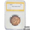 Image 1 : 1820 1C PGA MS64 RED