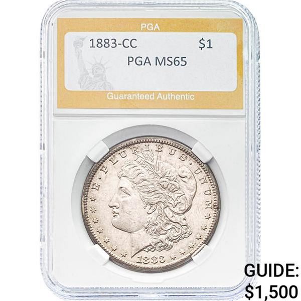 1883-CC $1 PGA MS65