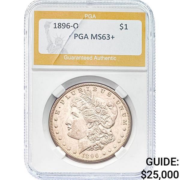 1896-O $1 PGA MS63+