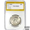Image 1 : 1944 50C Walking Liberty Half PGA MS65