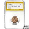 Image 1 : 1880 1C PGA MS64+ RED