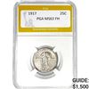 Image 1 : 1917 25C Standing Liberty PGA MS63 FH