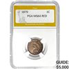 Image 1 : 1870 1C PGA MS64 RED