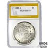 Image 1 : 1881-S $1 PGA MS64+