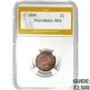 Image 1 : 1894 1C PGA MS65+ RED