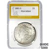Image 1 : 1881-S $1 PGA MS64
