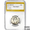 Image 1 : 1937-D 25C PGA MS67
