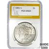 Image 1 : 1881-S $1 PGA MS64