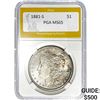 Image 1 : 1881-S $1 PGA MS65