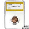 Image 1 : 1885 1C PGA MS67 RED