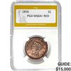 Image 1 : 1856 1C PGA MS64+ RED
