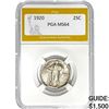 Image 1 : 1920 Standing Liberty Quarter PGA MS64