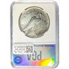 Image 2 : 1921 $1 Peace Dollar PGA MS63+