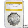 Image 1 : 1882-CC Morgan Dollar PGA MS66