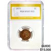 Image 1 : 1873 1C PGA MS65 RED