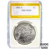 Image 1 : 1881-S $1 PGA MS64