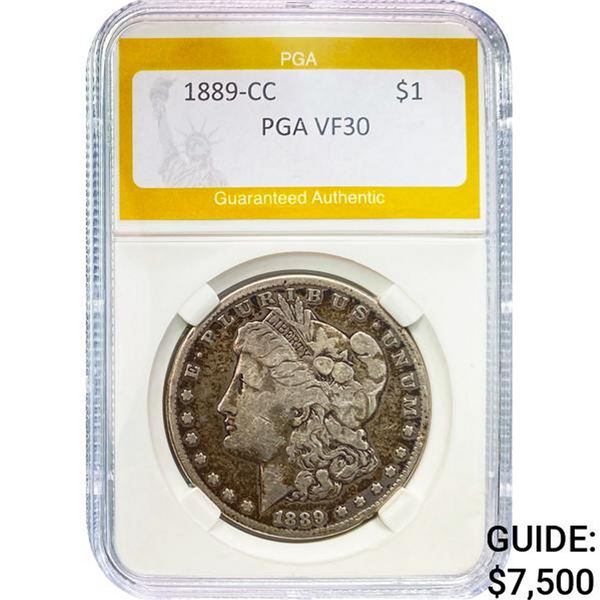 1889-CC Morgan Dollar PGA VF30