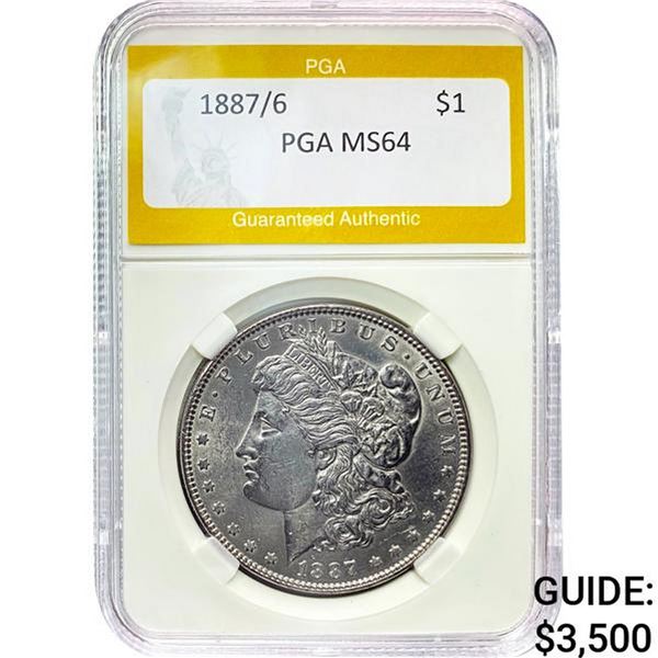 1887/6 $1 PGA MS64