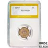 Image 1 : 1859 1C Indian Head Cent PGA MS64