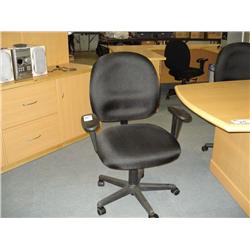 Black Cloth Eroglea Tilter Chair