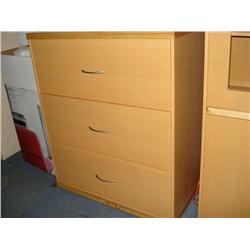 Maple 3 Drawer Fili Ng Cabinet