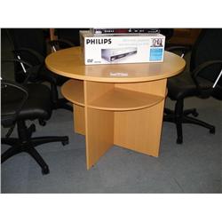 Maple Round Conference Table