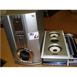 Toshi Flat Speaker Set W/DVD Player