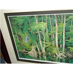 Lep "blue Heron" By A.j. Casson