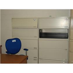 Storwal Metal 5 Drawer Filing Cabinet