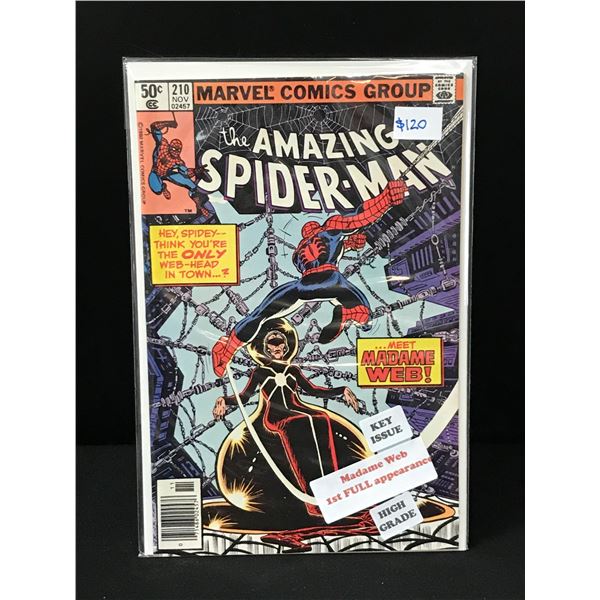 THE AMAZING SPIDERMAN #210 (MARVEL COMICS)