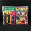 Image 1 : LOT OF 2 COMICS: MAN FROM UNCLE AND METAMORPHO (GOLD KEY AND DC)