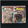 Image 1 : LOT OF 2 WEREWOLF BY NIGHT COMICS #16 AND #17 (MARVEL)