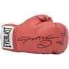 Image 1 : Sugar Ray Leonard Thomas Hitman Hearns Signed Red Right Boxing Glove JSA