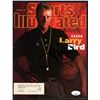 Image 1 : LARRY BIRD SIGNED SPORTS ILLUSTRATED MAGAZINE JSA COA