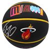 Image 1 : SHAQUILLE ONEAL SIGNED MIAMI HEAT BASKETBALL