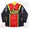 Image 4 : Nascar CLINT BOYER SIGNED Chase Design 5 Hr Energy Full-Snap Twill Jacket JSA COA