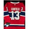Image 1 : COLE CAULFIELD SIGNED MONTREAL CANADIENS JERSEY (KB COA)