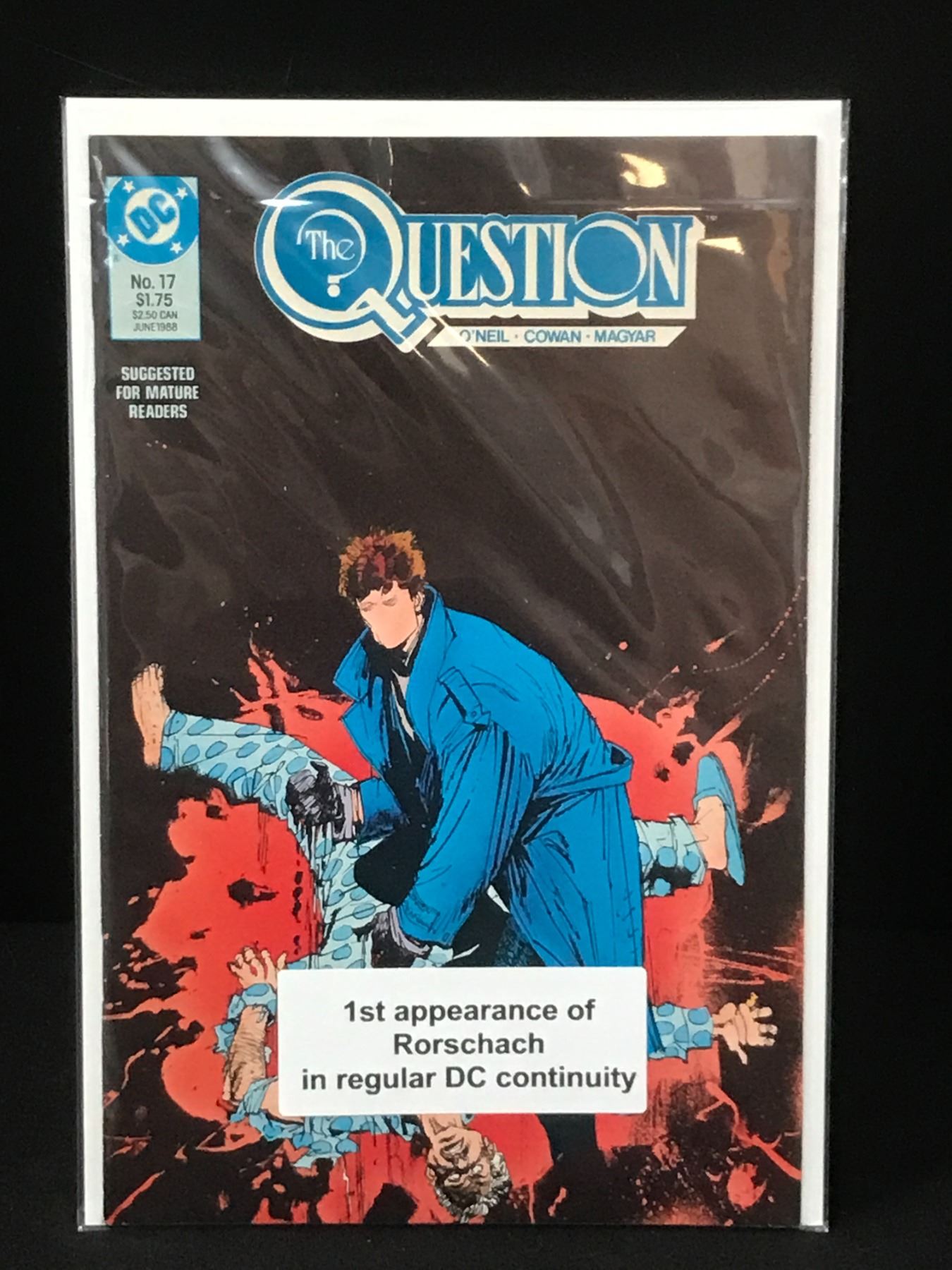 The Question Dc Script THE QUESTION #17 (DC COMICS)