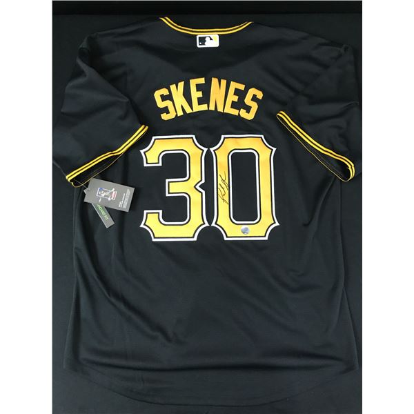 PAUL SKENES SIGNED PITTSBURGH PIRATES JERSEY (KB AUTHENTICS COA)