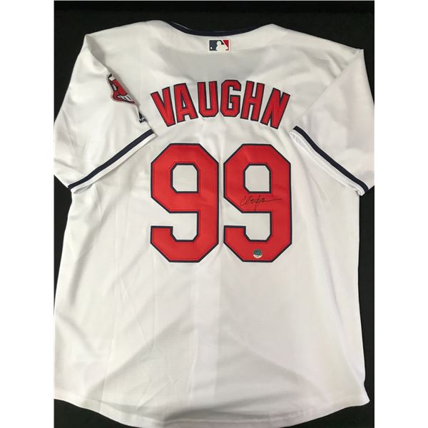 CHARLIE SHEEN SIGNED CLEVELAND INDIANS JERSEY (KB COA)