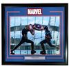 Image 1 : CHRIS EVANS SIGNED CAPTAIN AMERICA FRAMED PICTURE - BECKETT COA