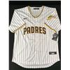 Image 3 : FERNANDO TATIS JR  AND MANNY MACHADO SIGNED SAN DIEGO PADRES JERSEY - KB AUTHENTICS COA