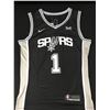 Image 3 : VICTOR WEMBANYAMA SIGNED SPURS JERSEY (KB COA)