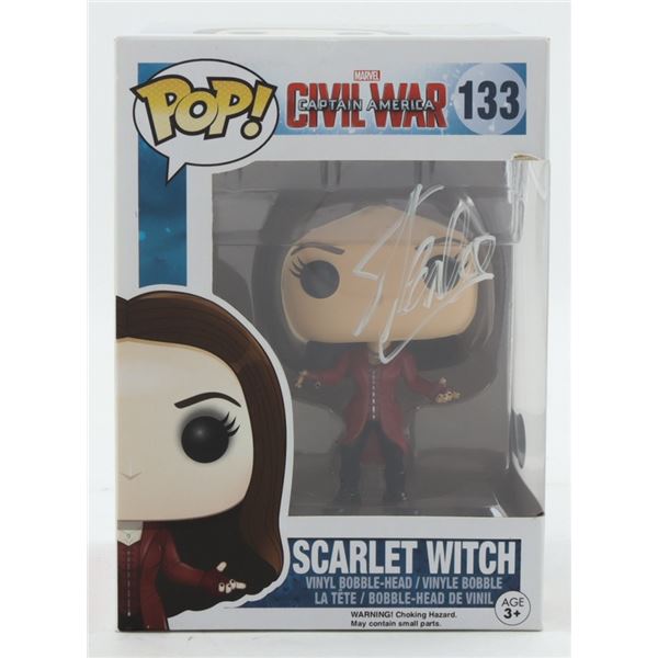 STAN LEE  SIGNED SCARLET WITCH (BECKETT COA)