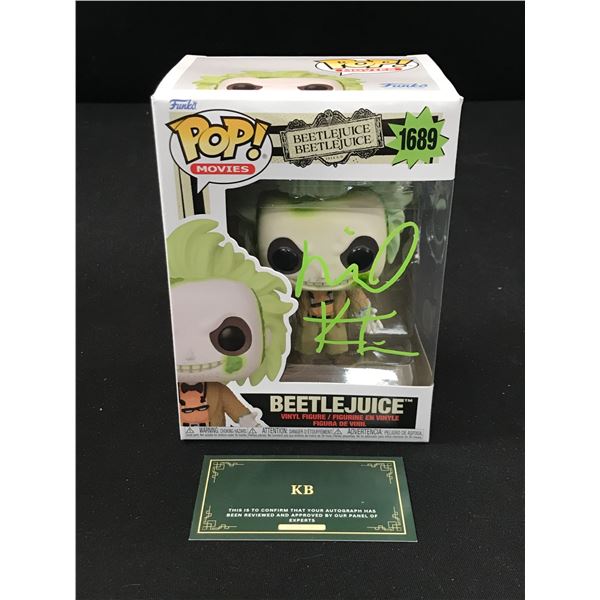 MICHAEL KEATON SIGNED BEETLEJUICE FUNKO POP (KB COA)