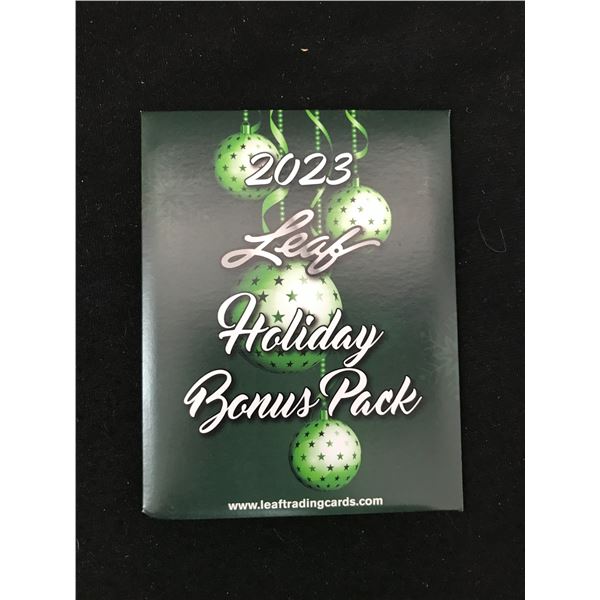 2023 LEAF HOLIDAY BONUS SEALED PACK 1/1