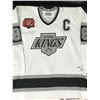 Image 1 : WAYNE GRETZKY SIGNED L A KINGS LTD. EDITION 802 GOAL DOUBLE CCM JERSEY439/1000 (UPPER DECK COA)