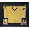 Image 1 : WILLIAM SHATNER SIGNED  AND FRAMED STAR TREK UNIFORM BECKETT COA